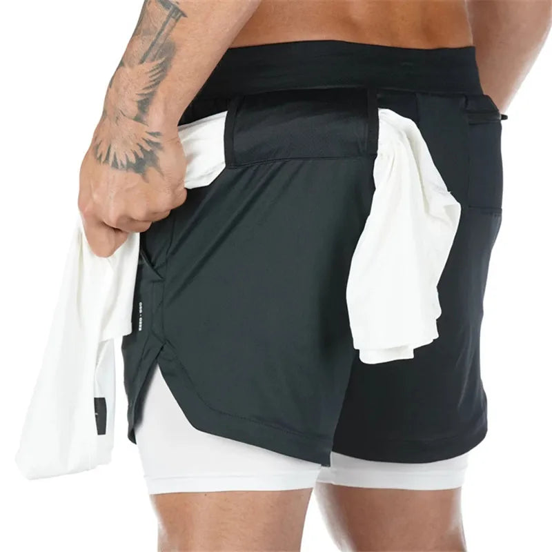 Bermuda Esportiva Masculina DryFit - Tecido Elástico e Respirável