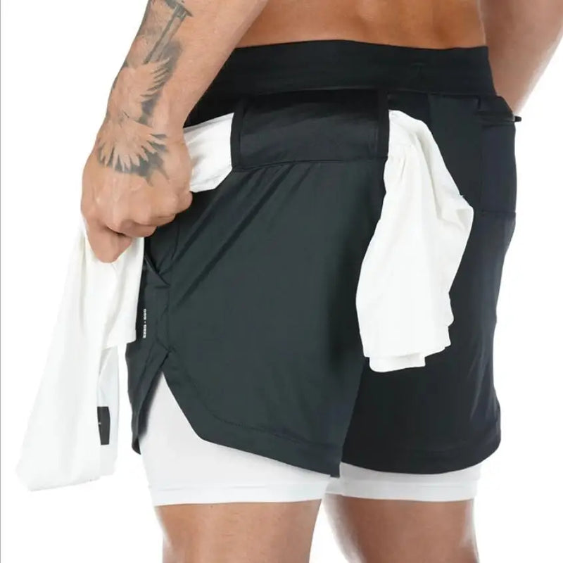 Bermuda Esportiva Masculina DryFit - Tecido Elástico e Respirável