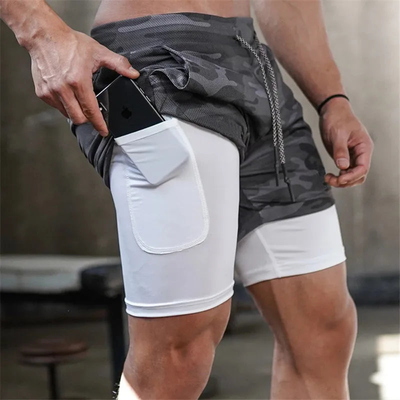 Bermuda Esportiva Masculina DryFit - Tecido Elástico e Respirável