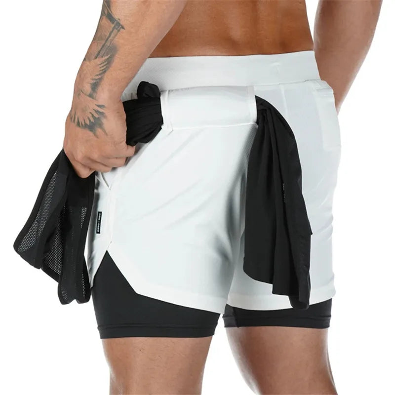 Bermuda Esportiva Masculina DryFit - Tecido Elástico e Respirável