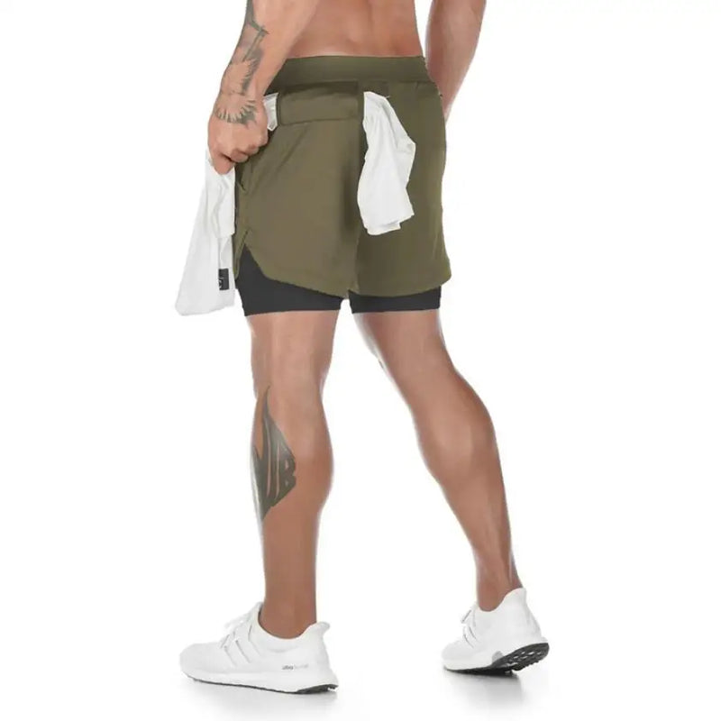 Bermuda Esportiva Masculina DryFit - Tecido Elástico e Respirável