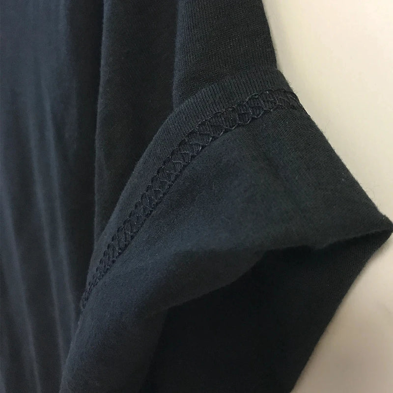 Camiseta Masculina Estampada em Algodão – Estilo Casual para Todas as Estações