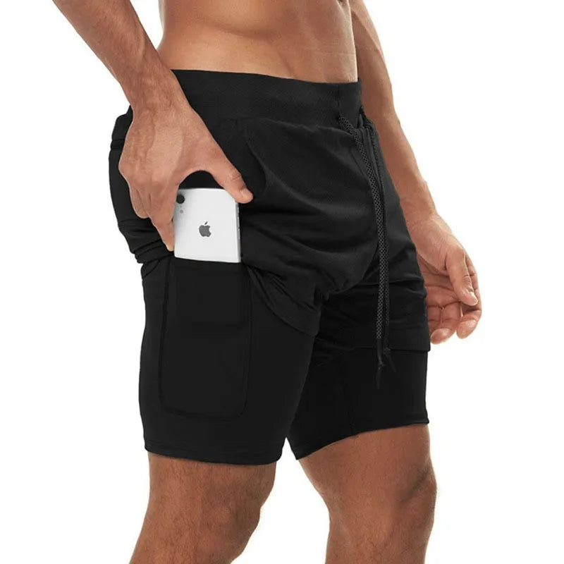 Bermuda Esportiva Masculina DryFit - Tecido Elástico e Respirável