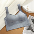Top Esportivo Feminino Sem Costura – Conforto, Estilo e Suporte em Alta Performance