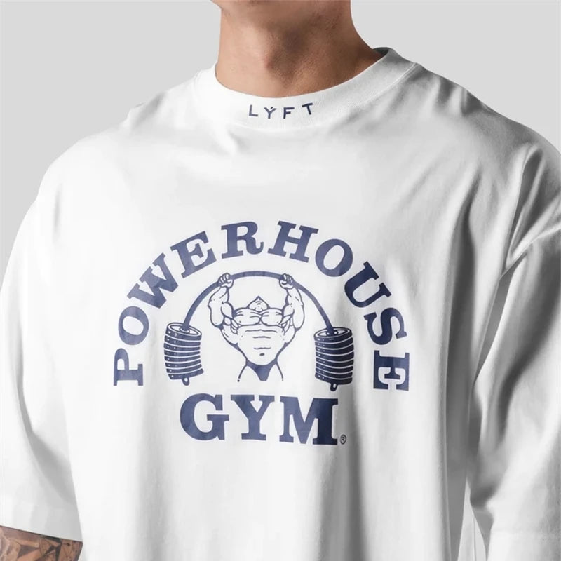 Camiseta Oversized Masculina Estampada Manga Longa – Algodão Premium & Estilo Street
