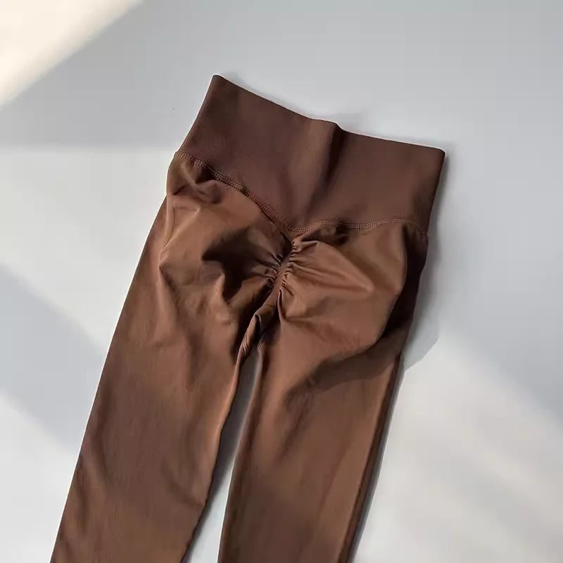 Legging Esportiva Feminina Sem Costura – Cintura Alta, Toque Macio e Caimento Perfeito
