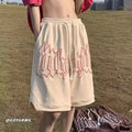Shorts Masculino Estilo Retrô Americano – Streetwear Verão