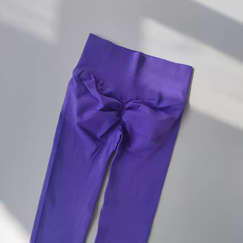 Legging Esportiva Feminina Sem Costura – Cintura Alta, Toque Macio e Caimento Perfeito
